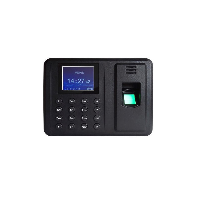Black-Copper-A3-Fingerprint-Time-Attendance-Machine